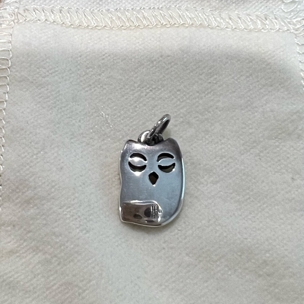 James Avery Sterling Silver Owl Charm